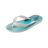 Peacocks en Mermaids Kinder Teenslippers (Schuin)