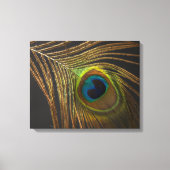 Peacock's eye canvas afdruk (Voorkant)