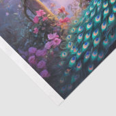 Peacock's Garden - Decoupage - Tissuepapier (Detail)