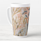 Peacocks Gold Glitter Love Blush Roos Latte Mok (Linkerhoek)