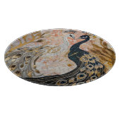 Peacocks Gold Glitter Love Blush Roos Snijplank (Hoek)