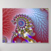 Peacocks Head Poster (Voorkant)