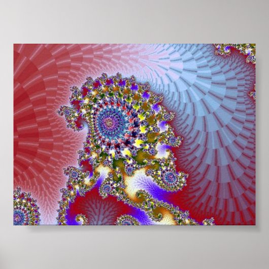 Peacocks Head Poster (Voorkant)