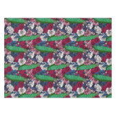 Peacocks in de tuin van het roos tafelkleed (Voorkant (Horizontaal))