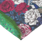 Peacocks in de tuin van het roos tafelkleed (Gekanteld)