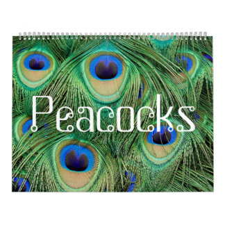 Peacocks-kalender Kalender
