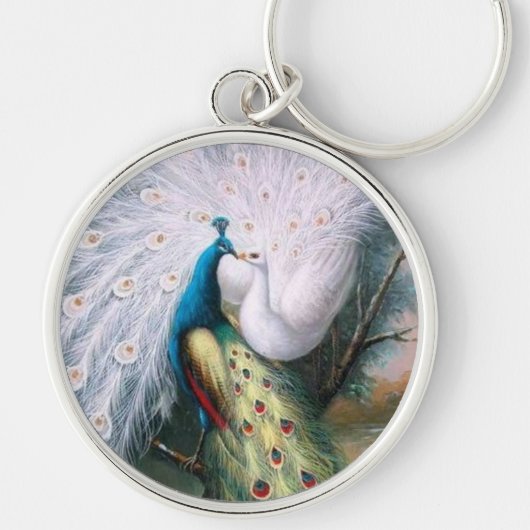  Peacocks KIss Sleutelhanger (Voorkant)