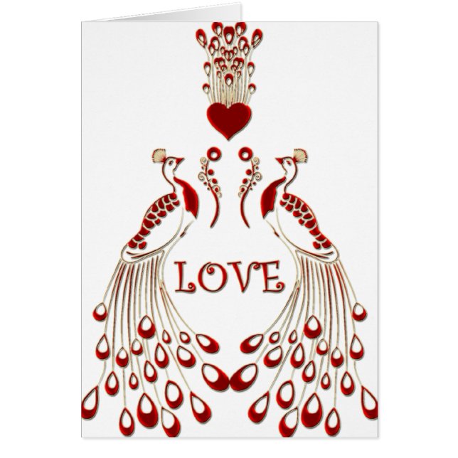 Peacocks Love (Voorkant)