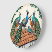 *Peacocks op het dak* Grote Klok (Hoek)