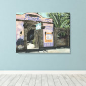 Peacocks Restaurant Schilderij Cabo San Lucas Canvas Afdruk (Insitu (Houten vloer))