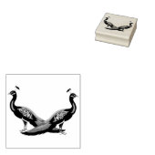 Peacocks Rubberstempel (Gestempeld)