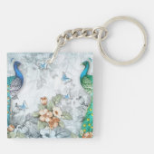 Peacocks Sleutelhanger (Achterkant)
