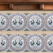 Peacocks Symboliek Belle Epoque Art Deco Tegeltje