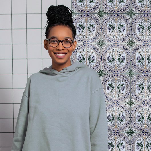 Peacocks Symboliek Belle Epoque Art Deco Tegeltje