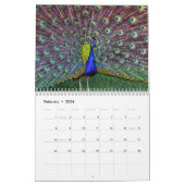 Peacocks Wall Calendar Kalender (Feb 2026)