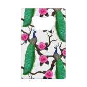 Peacocktuin Creditkaart Flessenopener (Achterkant)