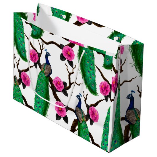 Peacocktuin Groot Cadeauzakje (Voorkant Gekanteld)