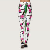 Peacocktuin Leggings (Achterkant)