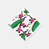 Peacocktuin Servet (Hoek)