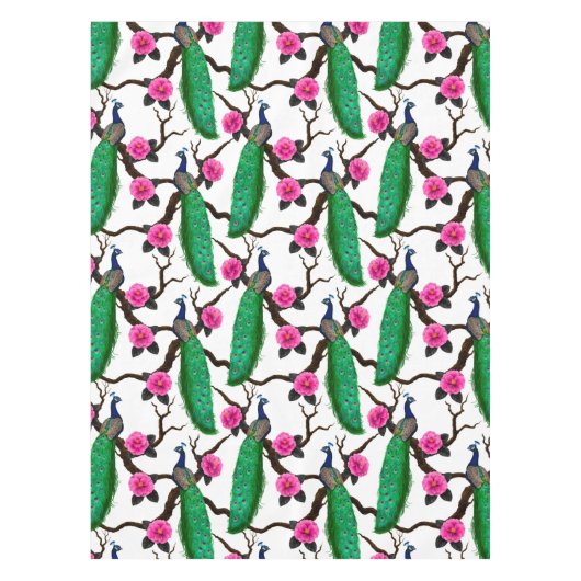 Peacocktuin Tafelkleed (Voorkant)