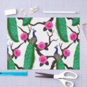 Peacocktuin Tissuepapier (Craft)