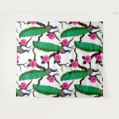 Peacocktuin Wandkleed (Voorkant (horizontaal))