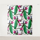 Peacocktuin Wandkleed (Voorkant)