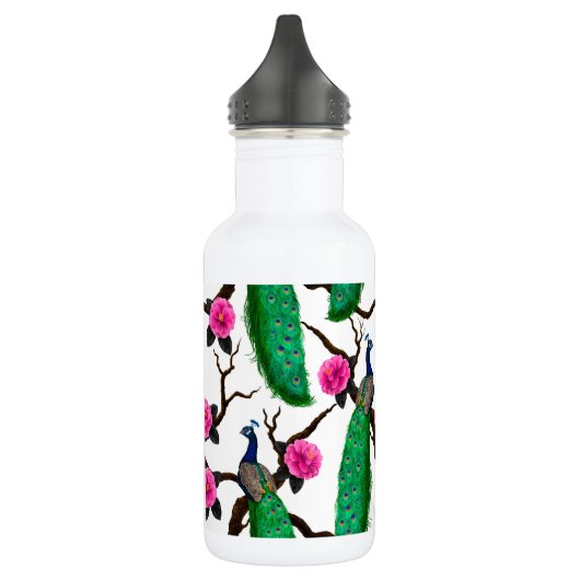 Peacocktuin Waterfles (Links)