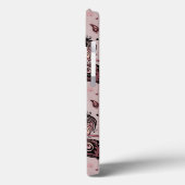 Peacockvederpatroon Case-Mate iPhone Case (Achterkant / Links)