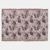 Peacockvederpatroon Deken (Voorkant)