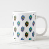 Peacockvederpatroon Grote Koffiekop (Rechts)