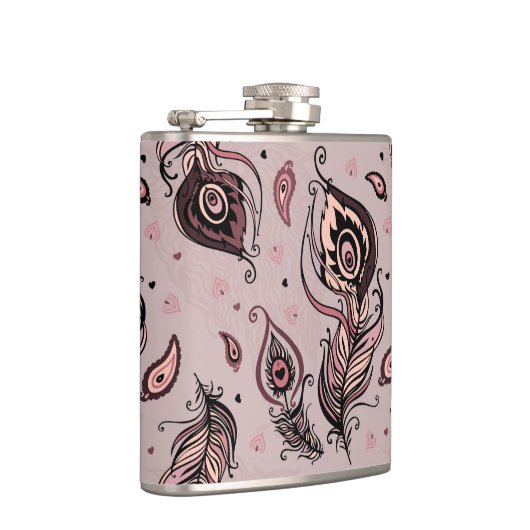 Peacockvederpatroon Heupfles (Rechts)