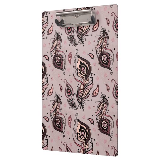 Peacockvederpatroon Klembord (Links)