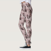 Peacockvederpatroon Leggings (Links)