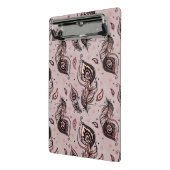 Peacockvederpatroon Mini Klembord (Angled2)