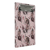 Peacockvederpatroon Mini Klembord (Schuin)