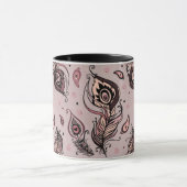 Peacockvederpatroon Mok (Midden)