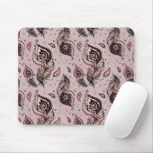 Peacockvederpatroon Muismat (Met muis)