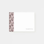 Peacockvederpatroon Post-it® Notes (Voorkant)