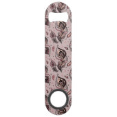 Peacockvederpatroon Speed Flessenopener (Voorkant)