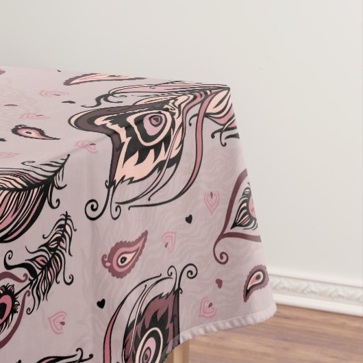 Peacockvederpatroon Tafelkleed (Voorbeeld)