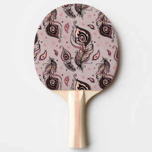 Peacockvederpatroon Tafeltennisbatje