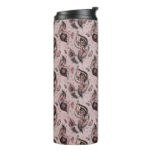 Peacockvederpatroon Thermosbeker (Gedraaid links)
