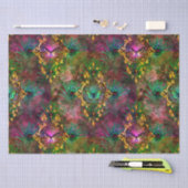 Peacockvedervlinder Victoriaans elegant paars Tissuepapier (Craft)