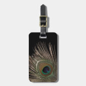 Peacockveer Bagagelabel (Voorkant verticaal)