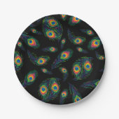 Peacockveer Papieren Bordje (Voorkant)