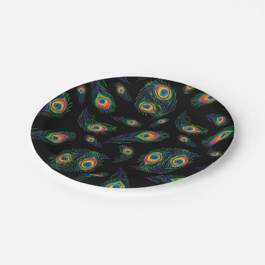 Peacockveer Papieren Bordje (Gekanteld)