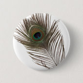 Peacockveer Ronde Button 5,7 Cm (Voorkant)