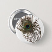 Peacockveer Ronde Button 5,7 Cm (Voorkant /achterkant)