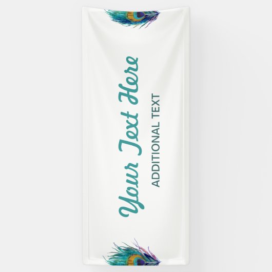 Peacockveer Spandoek (Verticaal)